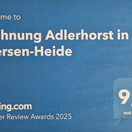 Wohnung Adlerhorst In Eversen-Heide ภายนอก รูปภาพ